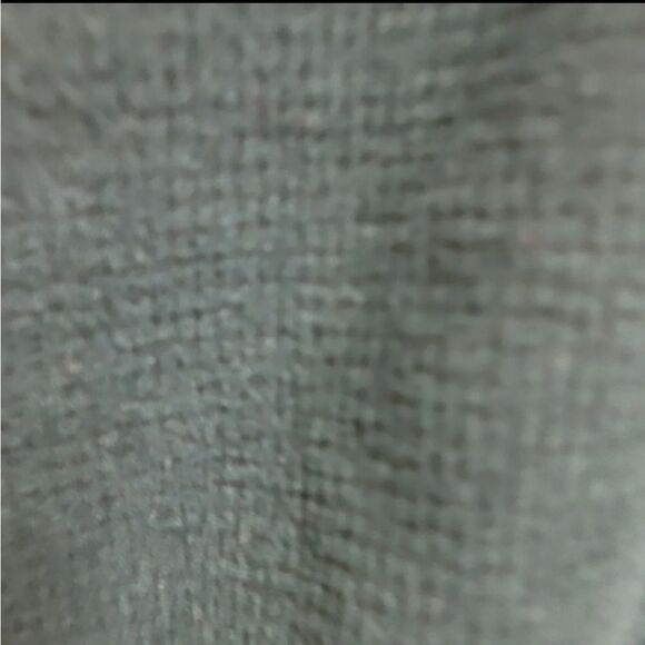 Mens 90's vintage emerald collared polar sweatshir - Picture 3 of 3